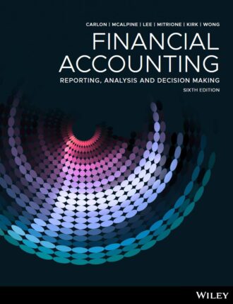 Financial Accounting Reporting Analysis and Decision Making 6th 6E