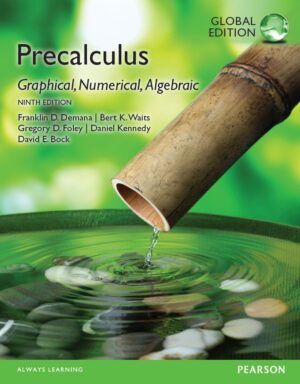 Precalculus Graphical Numerical Algebraic 9th 9E