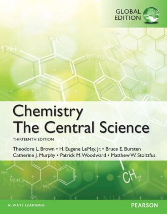 Chemistry The Central Science 13th 13E Theodore Brown