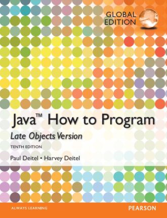 Java How to Program Late Objects Version 10th 10E