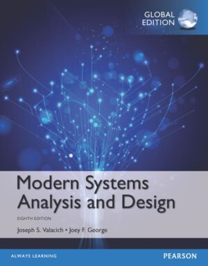 Modern Systems Analysis and Design 8th 8E