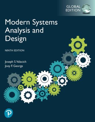 Modern Systems Analysis and Design 9th 9E Joseph Valacich