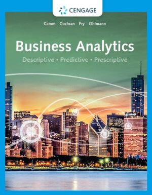 Business Analytics 4th 4E Jeffrey Camm