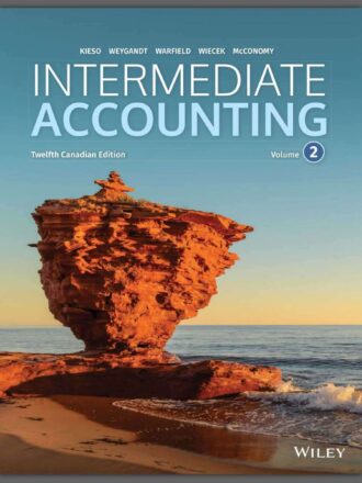 Intermediate Accounting Volume 2 12th 12E Donald Kieso