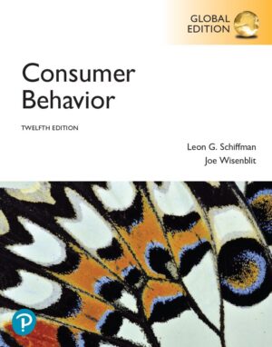 Consumer Behavior 12th 12E Leon Schiffman Joe Wisenblit