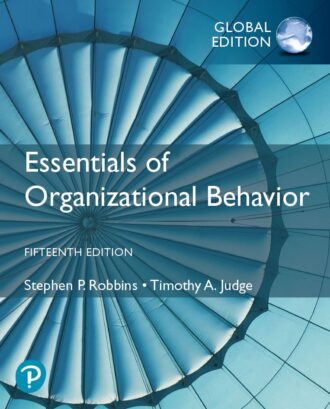 Essentials of Organizational Behavior 15th 15E Stephen Robbins