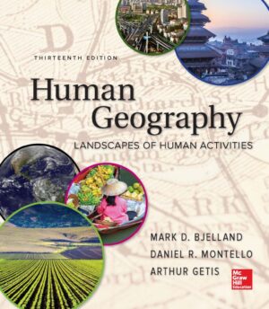 Human Geography Landscapes of Human Activities 13th 13E