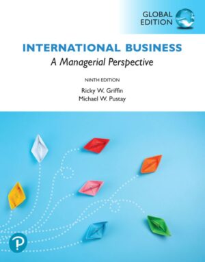 International Business A Managerial Perspective 9th 9E Ricky Griffin