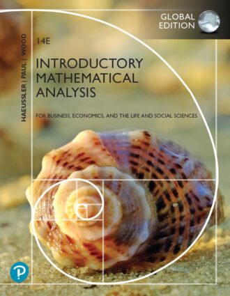 Introductory Mathematical Analysis 14th 14E Ernest Haeussler
