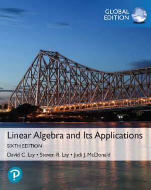 Linear Algebra and Its Applications 6th 6E David Lay