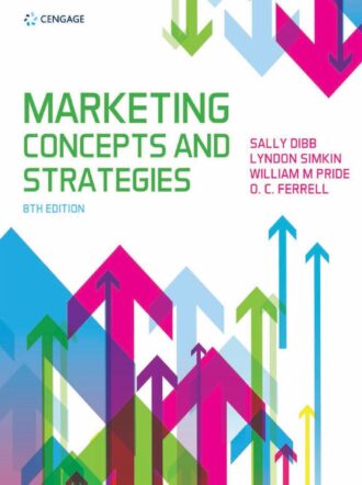 Marketing Concepts and Strategies 8th 8E Sally Dibb