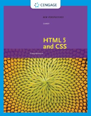 New Perspectives on HTML 5 and CSS 8th 8E Patrick Carey