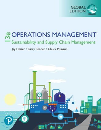 Operations Management 13th 13E Barry Render Jay Heizer