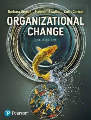 Organizational Change 6th 6E Barbara Senior Stephen Swailes