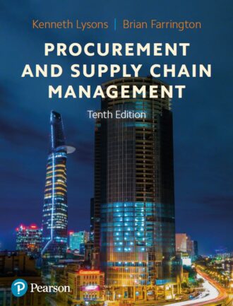 Procurement and Supply Chain Management 10th 10E Kenneth Lysons