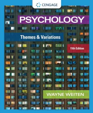 Psychology Themes and Variations 11th 11E Wayne Weiten