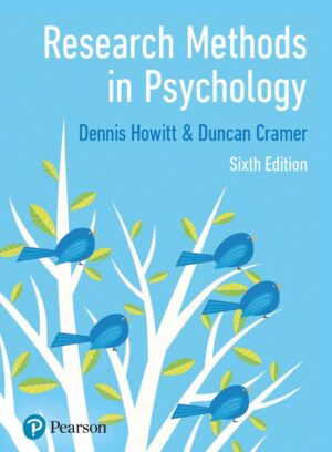 Research Methods in Psychology 6th 6E Dennis Howitt