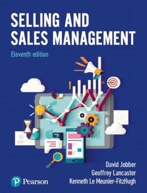 Selling and Sales Management 11th 11E David Jobber Geoffrey Lancaster