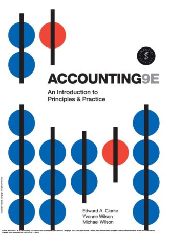 Accounting An Introduction to Principles and Practice 9th 9E