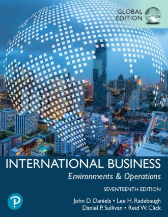 International Business 17th 17E John Daniels Lee Radebaugh
