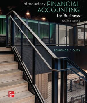 Introductory Financial Accounting for Business 2nd 2E Edmonds