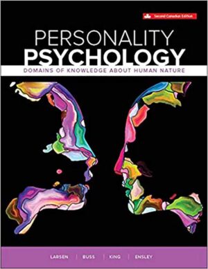 Personality Psychology 2nd 2E Randy Larsen David Buss