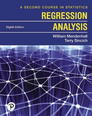 A Second Course in Statistics Regression Analysis 8th 8E