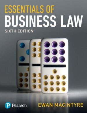 Essentials of Business Law 6th 6E Ewan MacIntyre