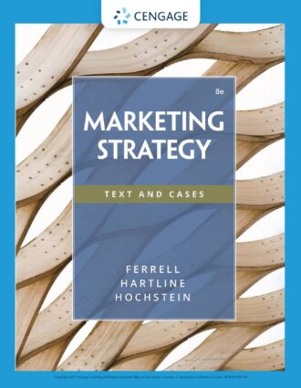 Marketing Strategy Text and Cases 8th 8E Michael Hartline