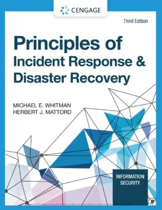 Principles of Incident Response and Disaster Recovery 3rd 3E