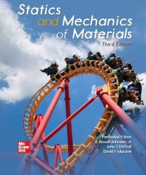 Statics and Mechanics of Materials 3rd 3E Ferdinand Beer