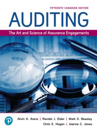 Auditing The Art and Science of Assurance Engagements 15th 15E