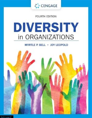 Diversity in Organizations 4th 4E Myrtle Bell Joy Leopold