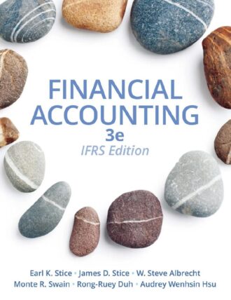 Financial Accounting IFRS Edition 3rd 3E Earl Stice