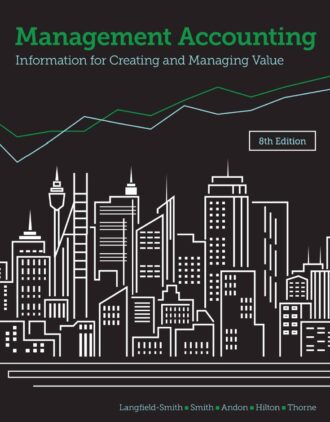 Management Accounting Information for Creating Value 8th 8E