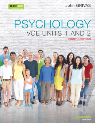 Psychology VCE Units 1 and 2 8th 8E John Grivas