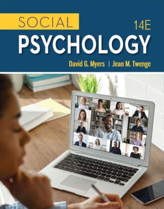 Social Psychology 14th 14E David Myers Jean Twenge