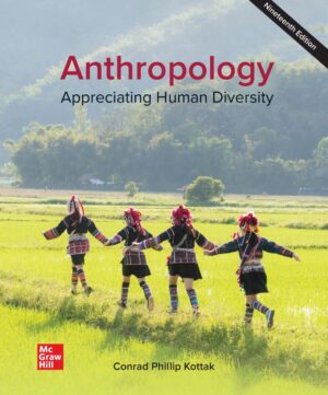 Anthropology Appreciating Human Diversity 19th 19E Conrad Phillip Kottak