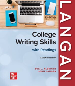 College Writing Skills with Readings 1th 11E Zoé Albright