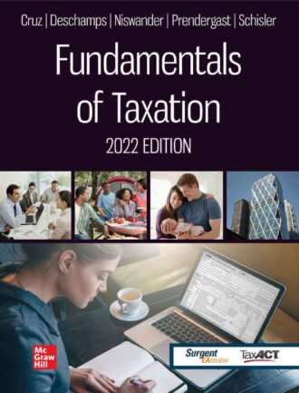 Fundamentals of Taxation 2022 Edition 15th 15E Michael Deschamps