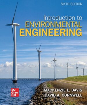 Introduction to Environmental Engineering 6th 6E Mackenzie Davis