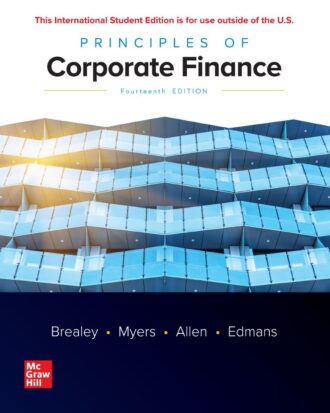 Principles of Corporate Finance 14th 14E Richard Brealey