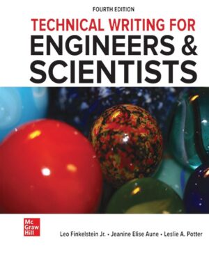 Technical Writing for Engineers and Scientists 4th 4E