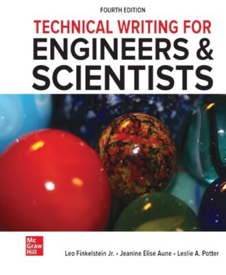 Technical Writing for Engineers and Scientists 4th 4E