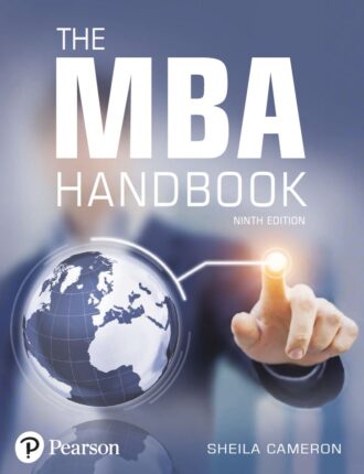 The MBA Handbook 9th 9E Sheila Cameron