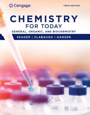 Chemistry for Today General Organic and Biochemistry 10th 10E Spencer Seager