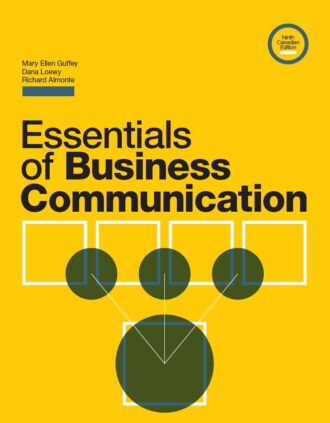 Essentials of Business Communication 9th 9E Mary Ellen Guffey