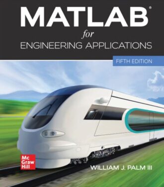 MATLAB for Engineering Applications 5th 5E William Palm