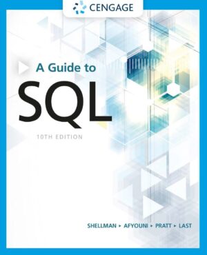 A Guide to SQL 10th 10E Mark Shellman Hassan Afyouni