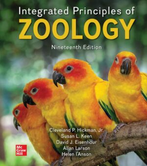 Integrated Principles of Zoology 19th 19E Cleveland Hickman